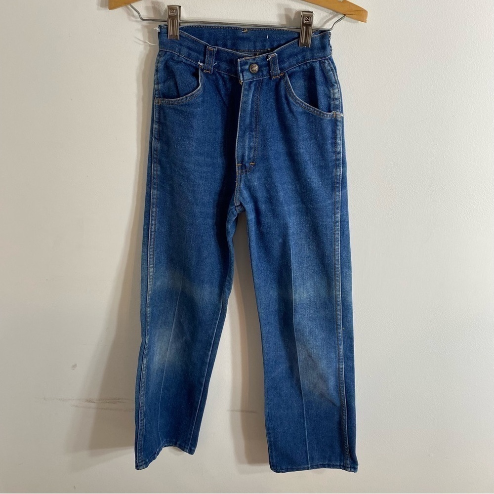 Vintage Live Ins Jeans Sz 12 Slim Blue Denim 1980s